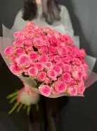 Моно букет Розовый рассвет