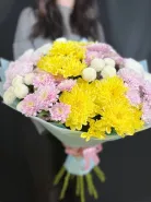 Моно букет Акварель