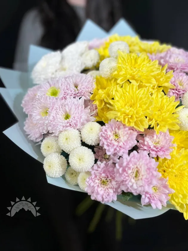Моно букет Акварель