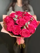 Моно букет Розовый вечер