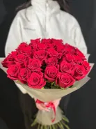Моно букет из 35 роз