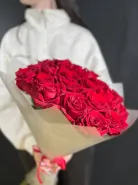 Моно букет из 35 роз