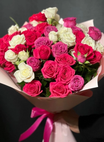 Розовое нежное небо от интернет-магазина цветов в 